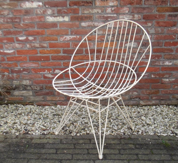 maïs patroon Herziening Pastoe Chair Combex Wire Chair Design Cees Braakman 1950s - Etsy