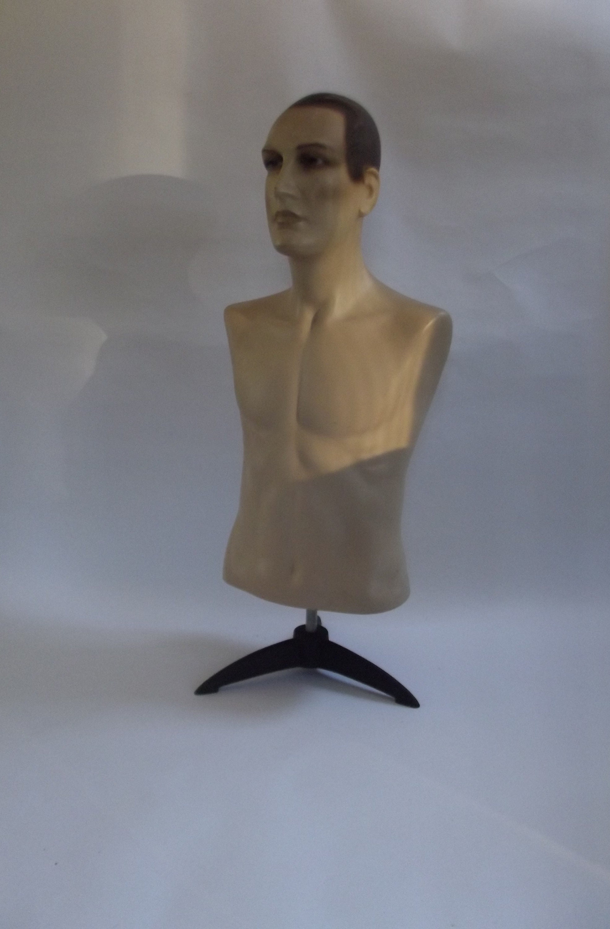 1940s Plaster Mannequin Head - Vintage Male Display - Mannequins - Costume  & Dressing Accessories