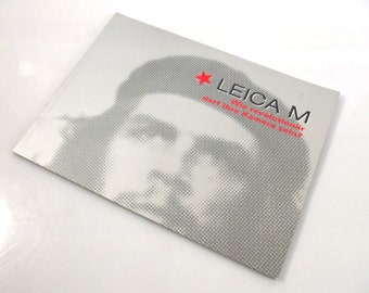 Rare Leica M, Che Guevara , brochure, book, how revolutionary may your camera be? , Leica - Wetzlar - Germany