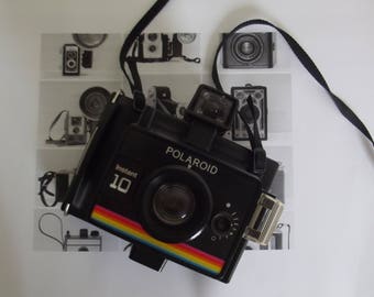 Polaroid instant 10 camera, Polaroid land camera, vintage camera