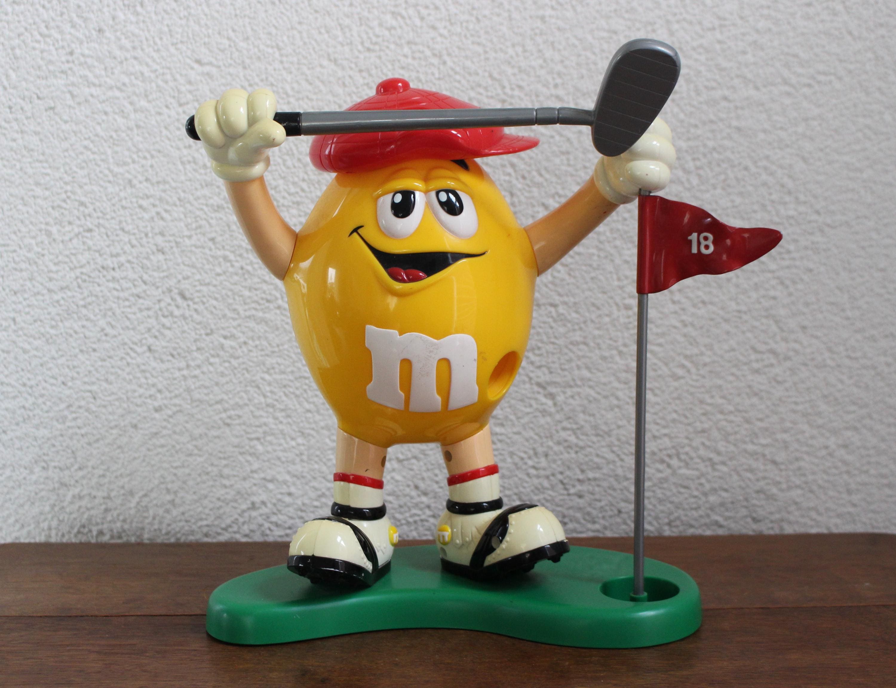 M&m Golfer Candy Dispenser - Etsy