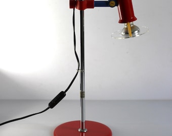 Memphis era design desk lamp, table lamp, Brilliant lamp - Germany, 1980s