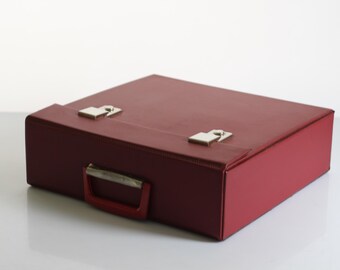 ヴィンテージレコードケース、ビニールアルバムケース、LPケース、12