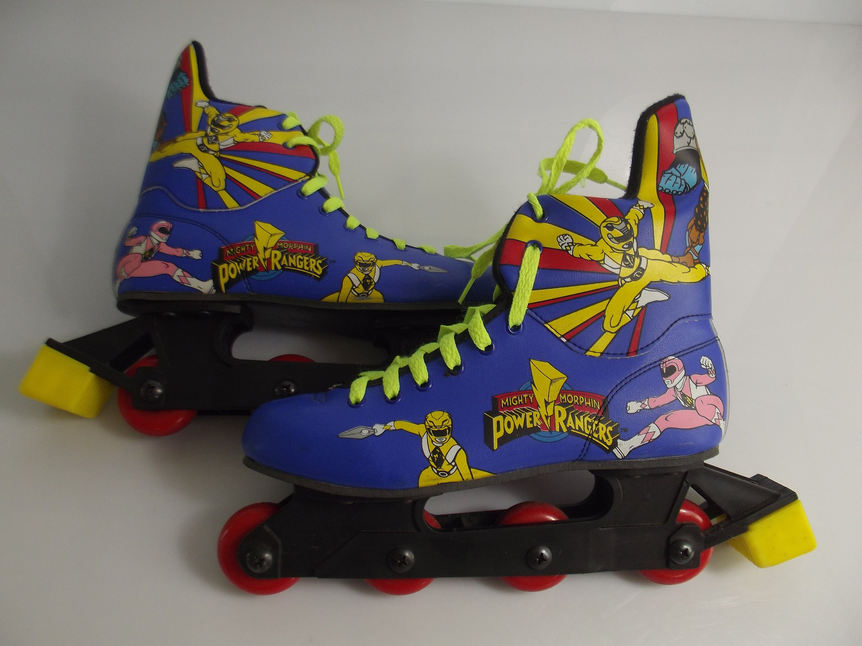 Power Rangers Vintage Skates, Roller Skates, Rollerskates, Saban 1994 ...