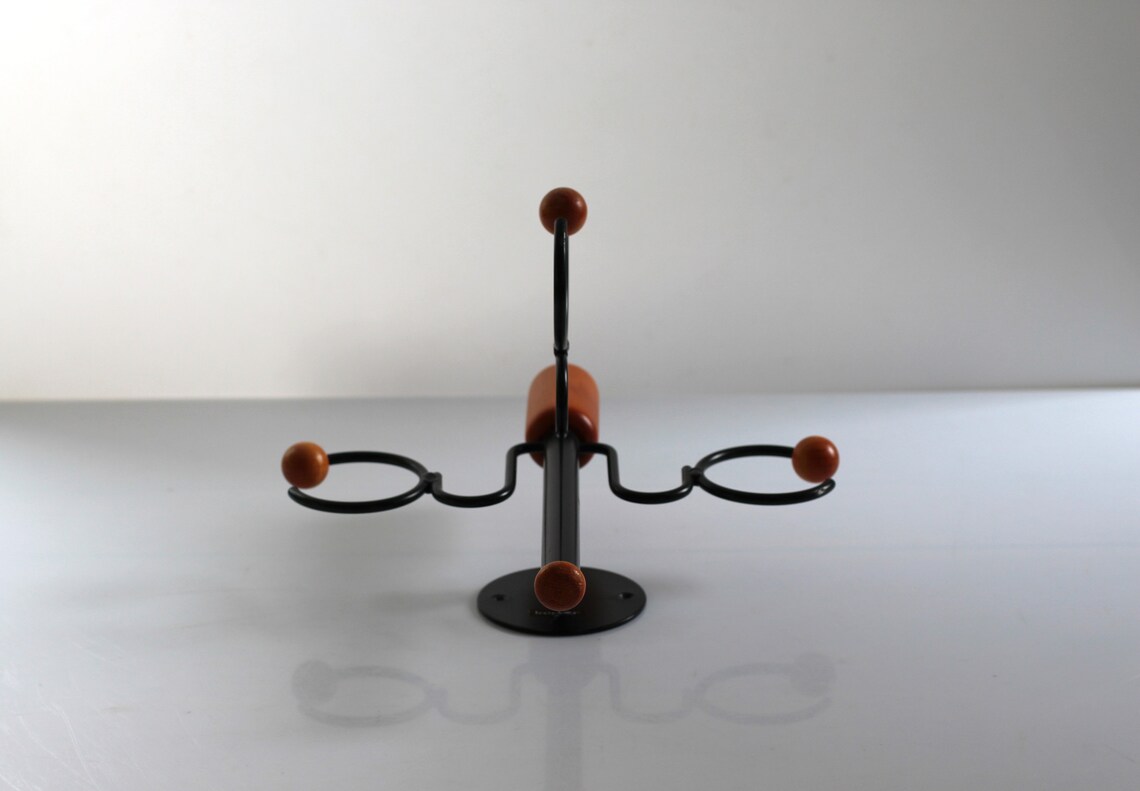 Design Coat Rack, 80s Coat Rack, Wall Coat Rack, Bony Design, Memphis ...