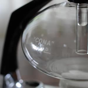 Vintage Cona Percolator, Coffee Maker, Cona England, Glass Made in West ...