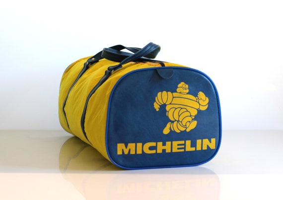 Very Rare Vintage Michelin Bibendum Sports Bag Weekend Bag Travel Bag Duffel Bag Michelin France 1970s Etsy Ireland