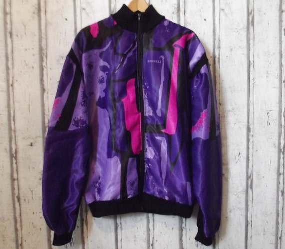 vintage Italian cycling jacket, retro classic cyc… - image 1