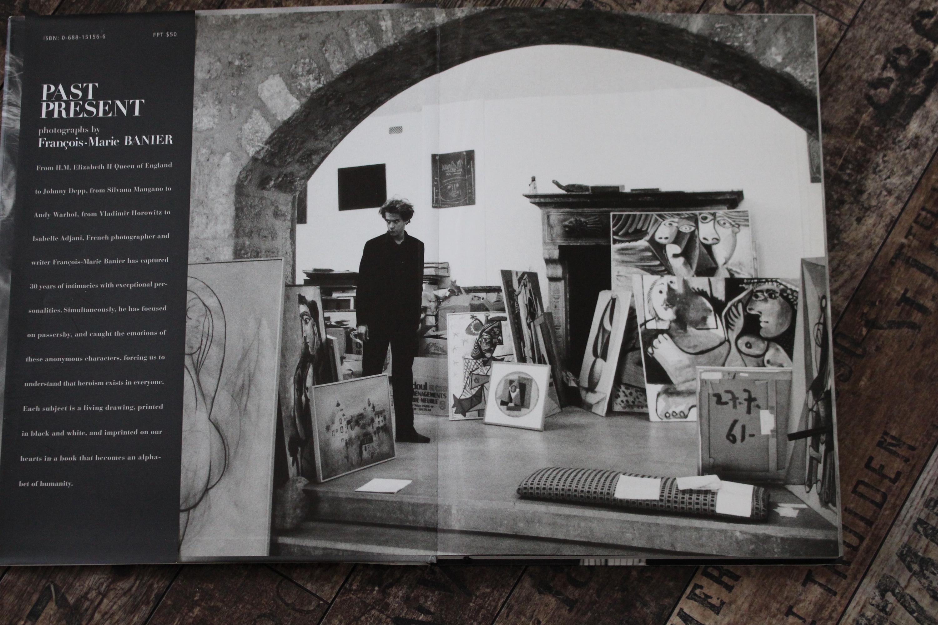 Past Present Photography Book, Francois-marie Banier 1996 , Black