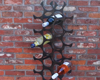 Design Wine Rack, Bottle Rack, Michael Noll Style, for 27 Bottles
