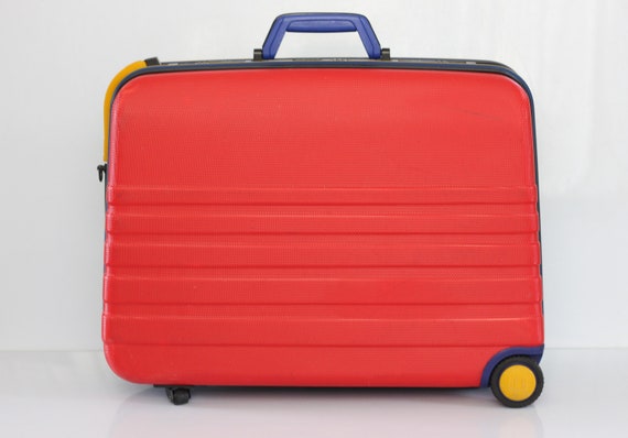 BENETTON キャリケース 美品 レトロ カラフル United Colors of Benetton Suitcase, Travel Case, Vintage Suitcase