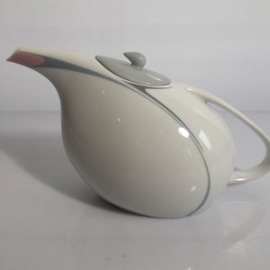 design teapot, 90s teapot, Scherzer - Bavaria Germany, Memphis era