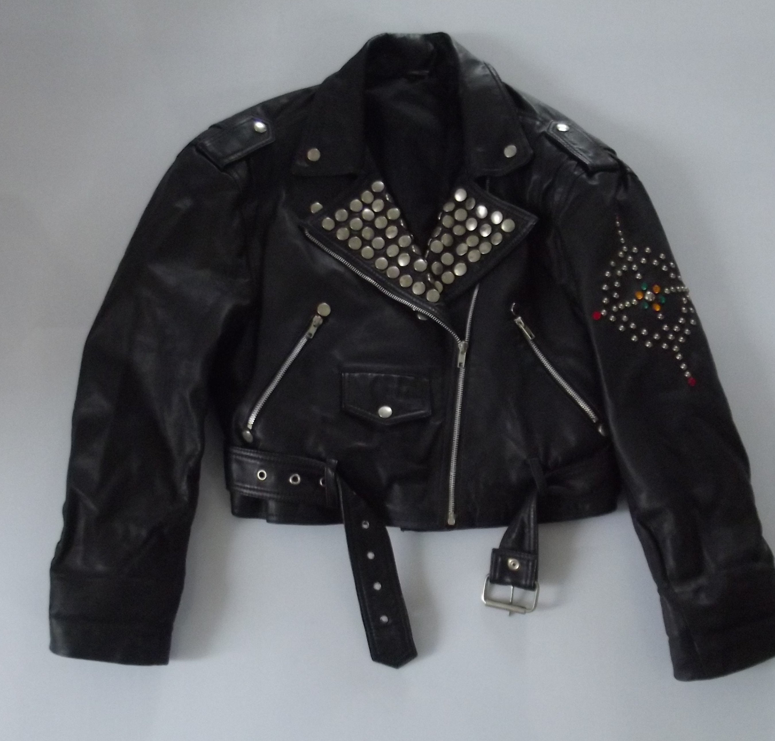Vintage Leather Lady's Jacket, Girls Jacket, Biker Jacket, Motor Jacket, Punk Rock Jacket, 1980s Jacket, New Romantics, Cafe Racer Jacket - Etsy Vintage Leather Lady's Jacket, Girls Jacket, Biker Jacket, Motor Jacket, Punk Rock Jacket, 1980s Jacket, New Romantics, Cafe Racer Jacket - Etsy