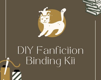 Kit de reliure de fanfiction DIY