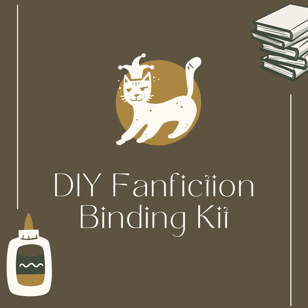 DIY Fanfiction Binding Kit Etsy