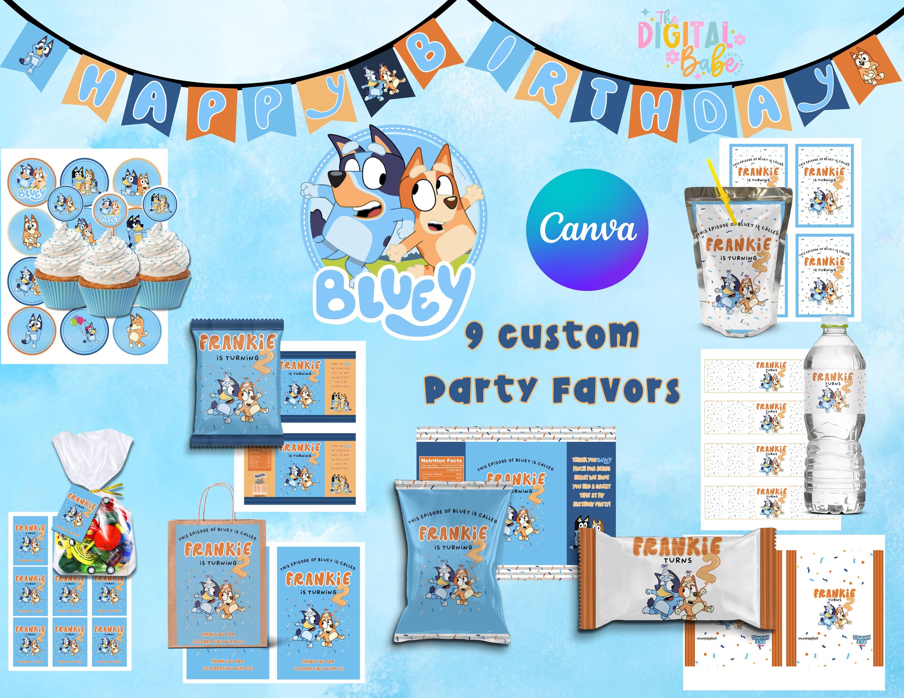 Digital Babe Bluey Template Kit
