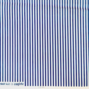 Stripe Underglaze Ceramic Transfer Decal - Tissue / Rice Paper - BLUE