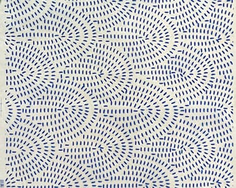 Tally Arch Ceramic Underglaze Transfer Decal - Tissue / Rice Paper - BLUE