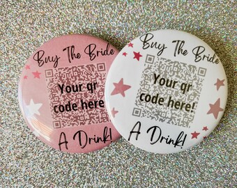Buy The Bride A Drink Pin-Venmo Pin, Drink, Pin Bachelorette Party, Dirty Thirty, Birthday.