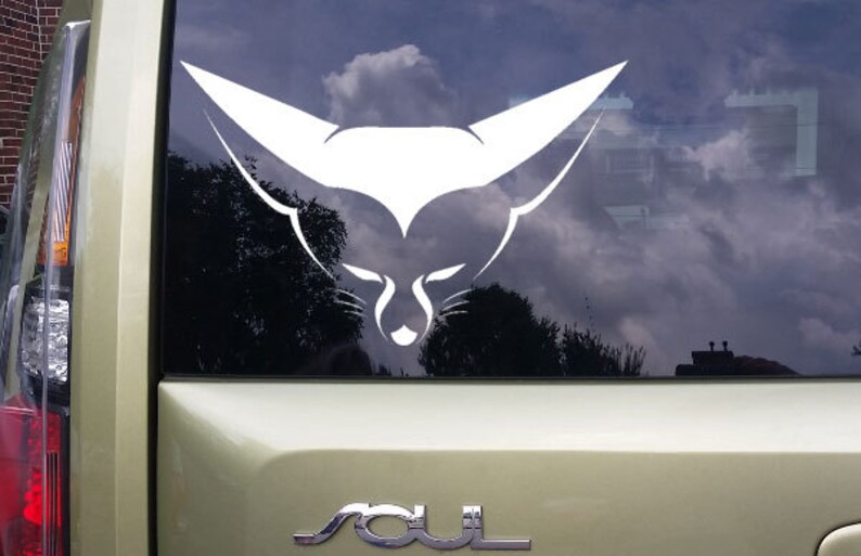Fennec Decal Animal Sticker Laptop Decal Phone Sticker Etsy