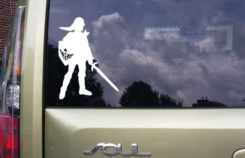 Macbook Decal Sticker Laptop Decal Sticker Link Zelda Etsy