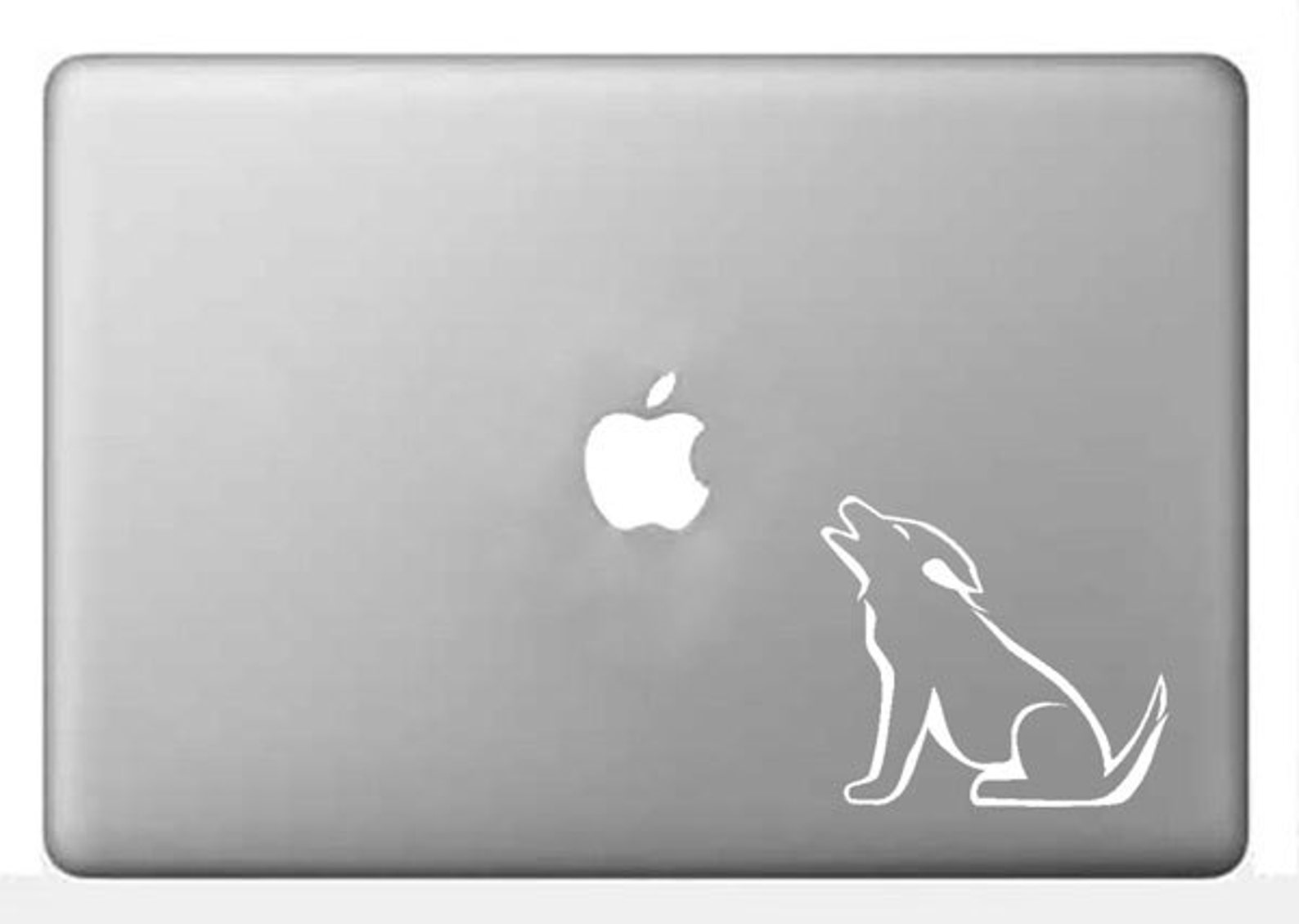 Wolf Pup First Howl Decal Animal Sticker Laptop Decal Phone Etsy