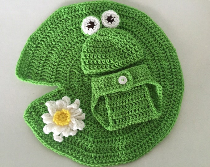 Frog Outfit Newborn Frog Outfit Newborn Photo Prop Photo Etsy