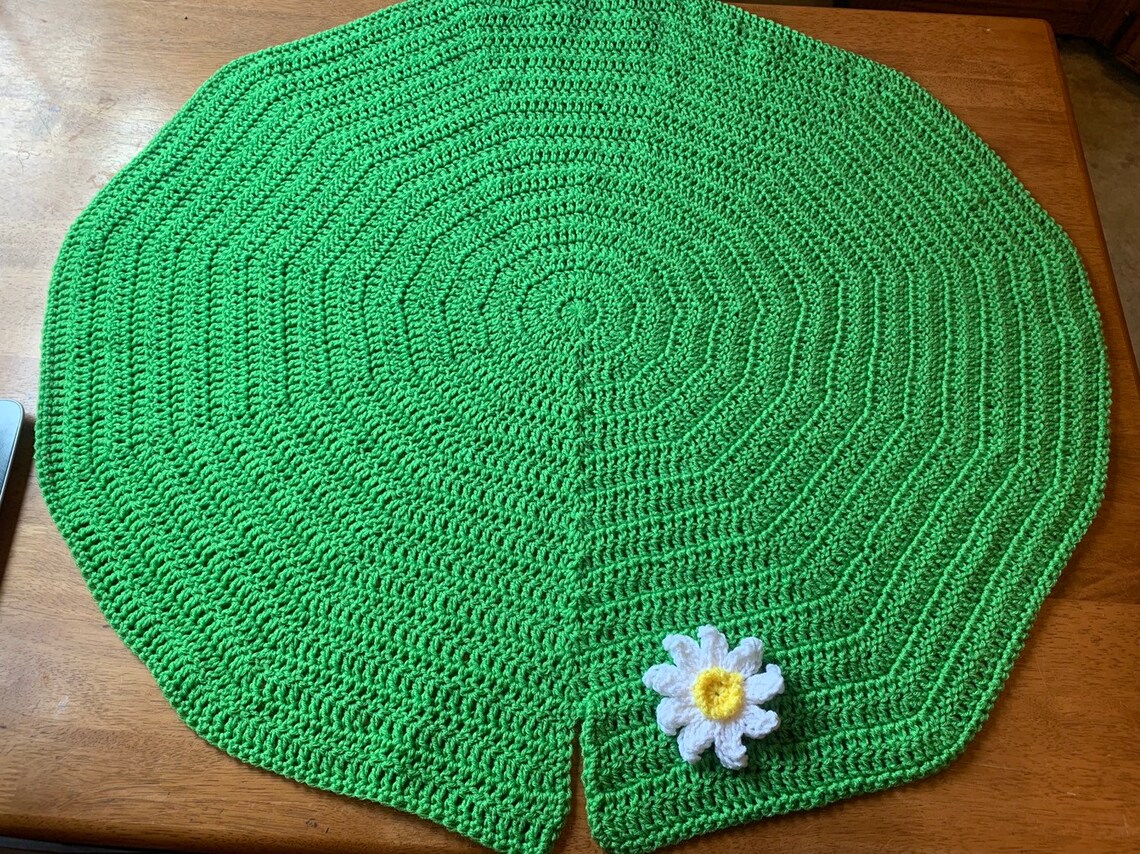 36 Inch Lily Pad Photo Prop Lily Pad Crochet Lily Pad Etsy