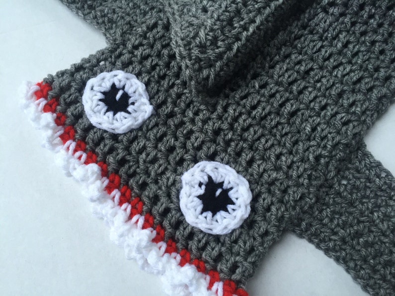 Crochet Shark Shark Blanket Newborn Outfit Cacoon Shark Photo Prop Crochet Newborn Outfit Crochet Shark Sac Newborn Photo Prop Set