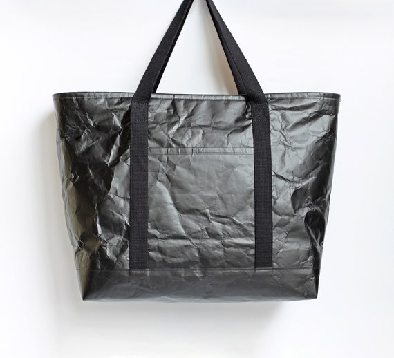 Minimalist Tyvek® Tote Bag Lightweight Vegan Tote Bag/ - Etsy