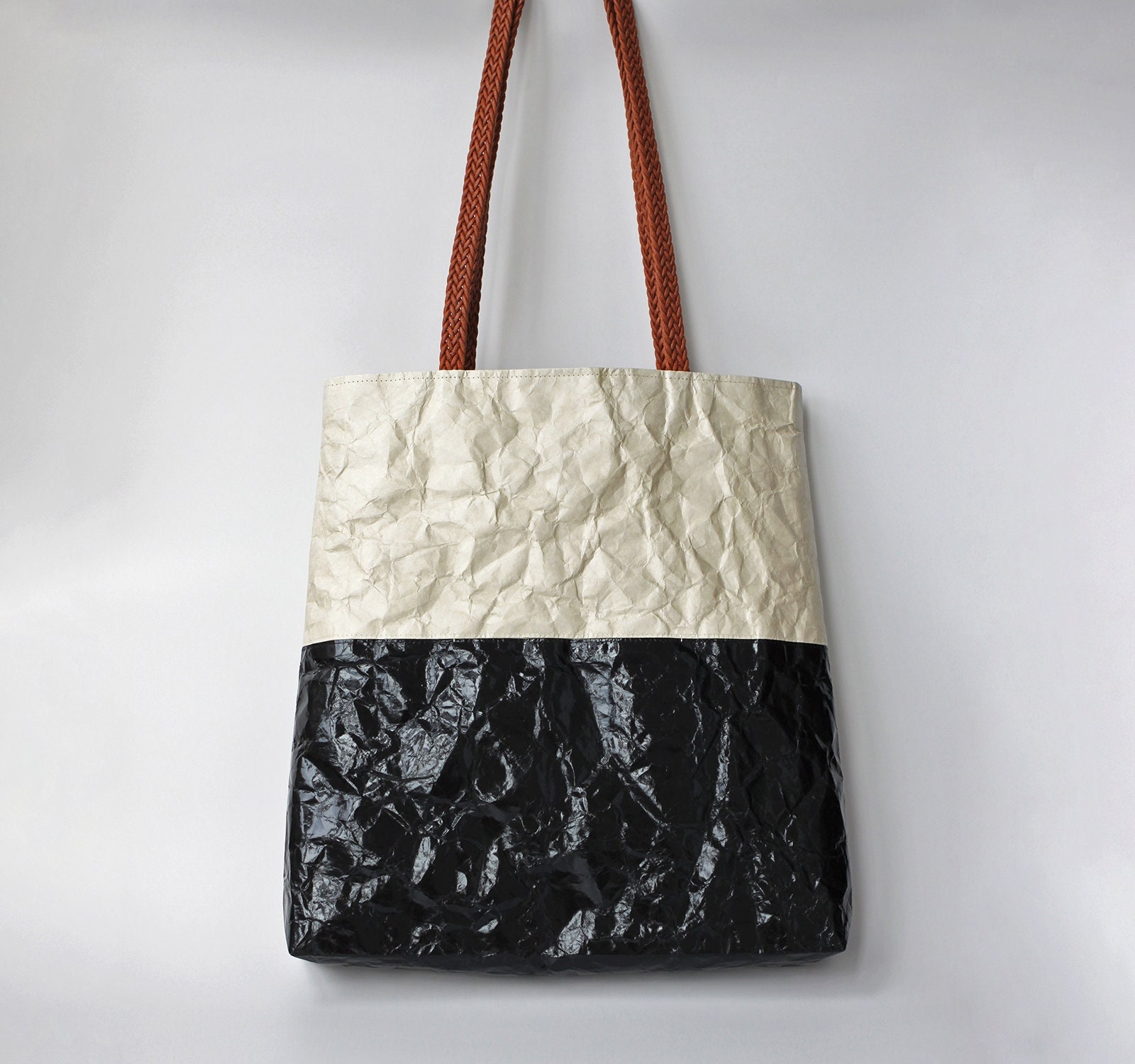 Buy Minimalist Tyvek® Tote Bag Lightweight Vegan Tote Bag/ Online