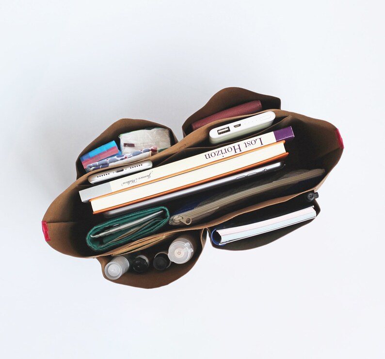 Minimalist Washable Kraft Paper Bag Organizer Lightweight Etsy