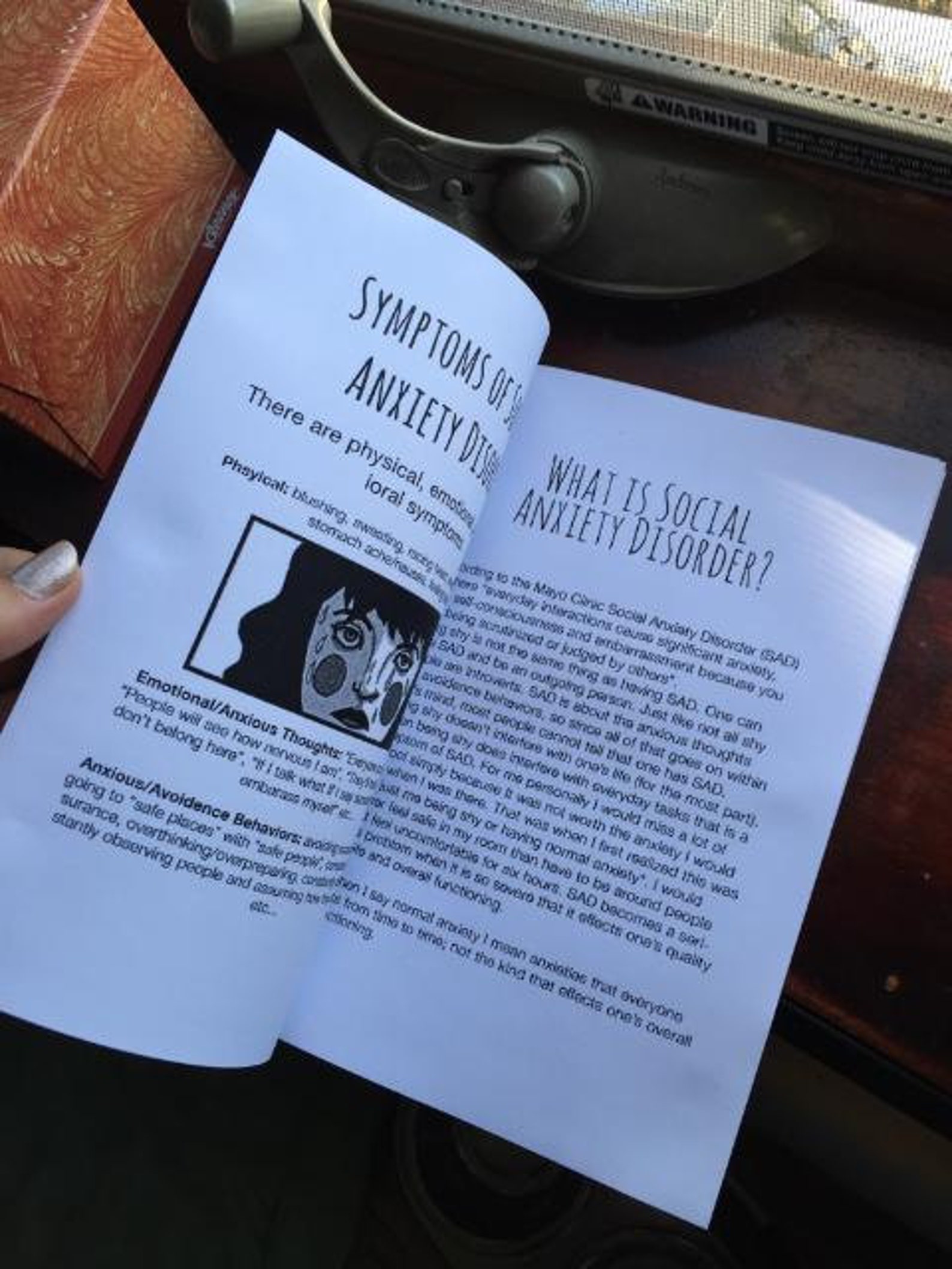 Anxiety – A Zine by and for LGBTQIA people by Charlie Robin Anxiety – A Zine by and for LGBTQIA people by Charlie Robin