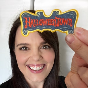 Halloweentown logo Iron-on Patch image 1