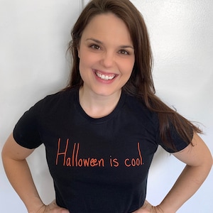 Halloween is Cool T-shirt graphique Halloweentown Marnie Citation de la main de Kimberly