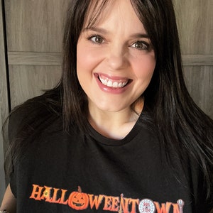 Halloweentown 25th Anniversary logo tee shirt