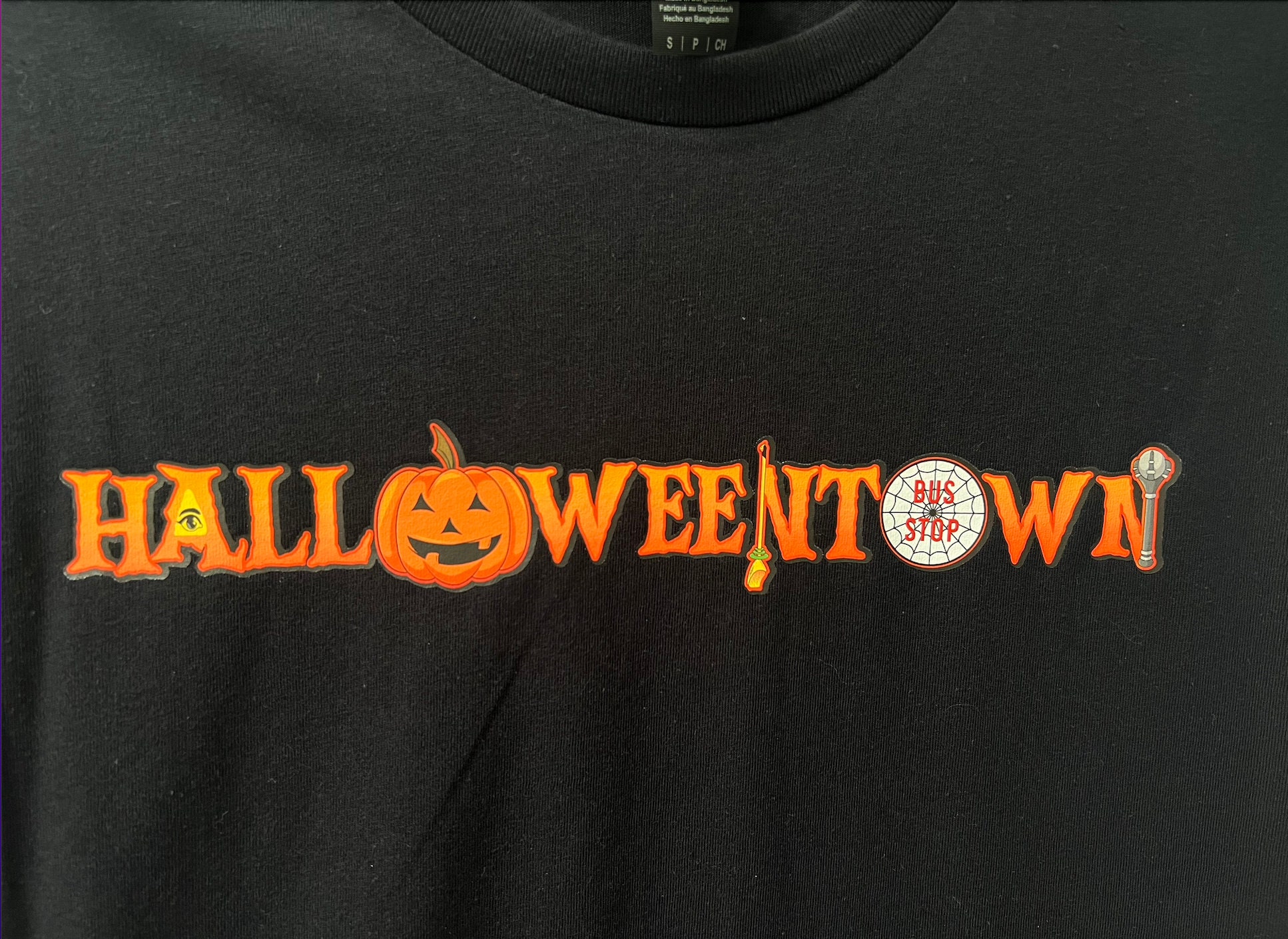 Halloweentown 25th Anniversary Logo Graphic tee shirt by Kimberly J. Brown