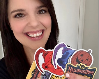 Halloweentown 3" Vinyl Matte Sticker Set