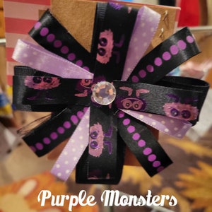 Halloween Hair Bows