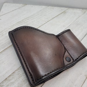 Ruger LCP 2 Holster, Ruger LCP Max Custom Leather Holster, Pocket ...