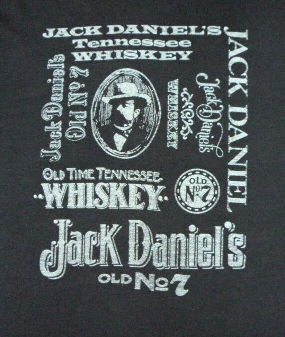 Vintage Jack Daniels Shirt Lynchburg Whiskey Bike… - image 2