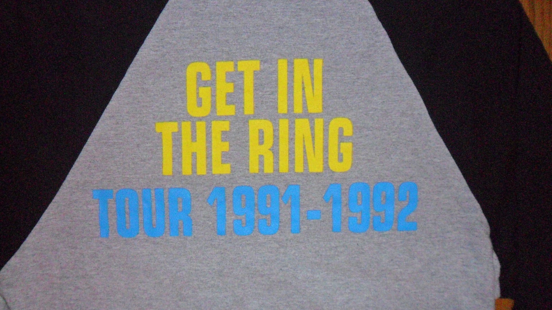 Vintage 90s Guns N Roses Use Your Illusion Get in the Ring Shirt 