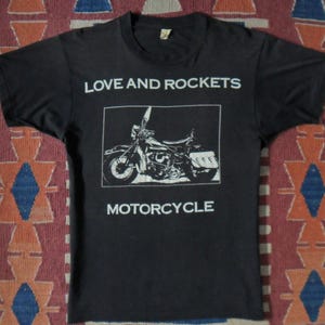 Vintage Love and Rockets Tshirt - Etsy