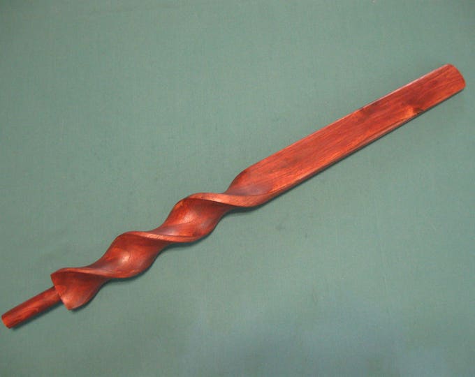 STM 102 Sumac Wood Pipe Stem twisted/flat Native American Style Etsy