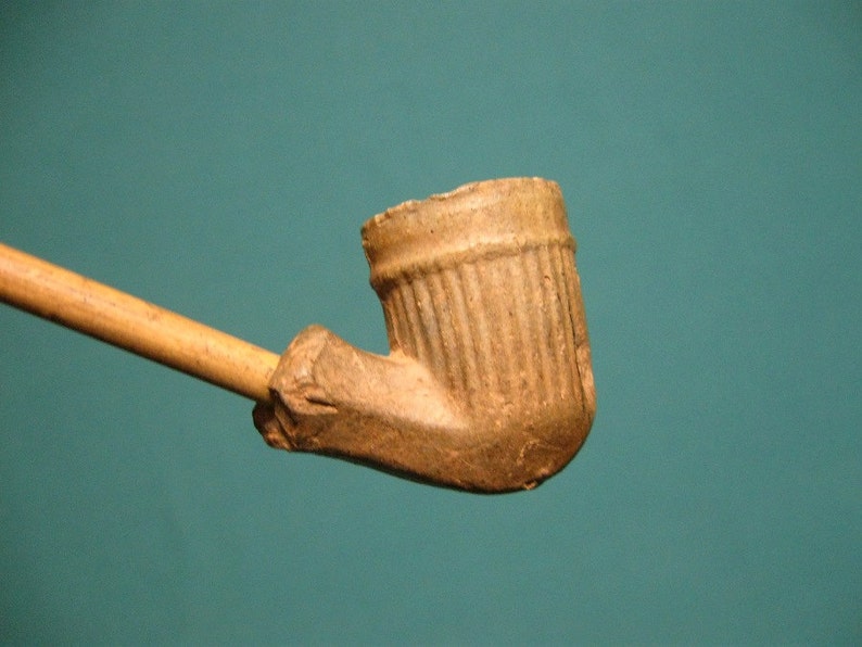 TRD002 Antique Pamplin Clay Tobacco Pipe 2 Etsy