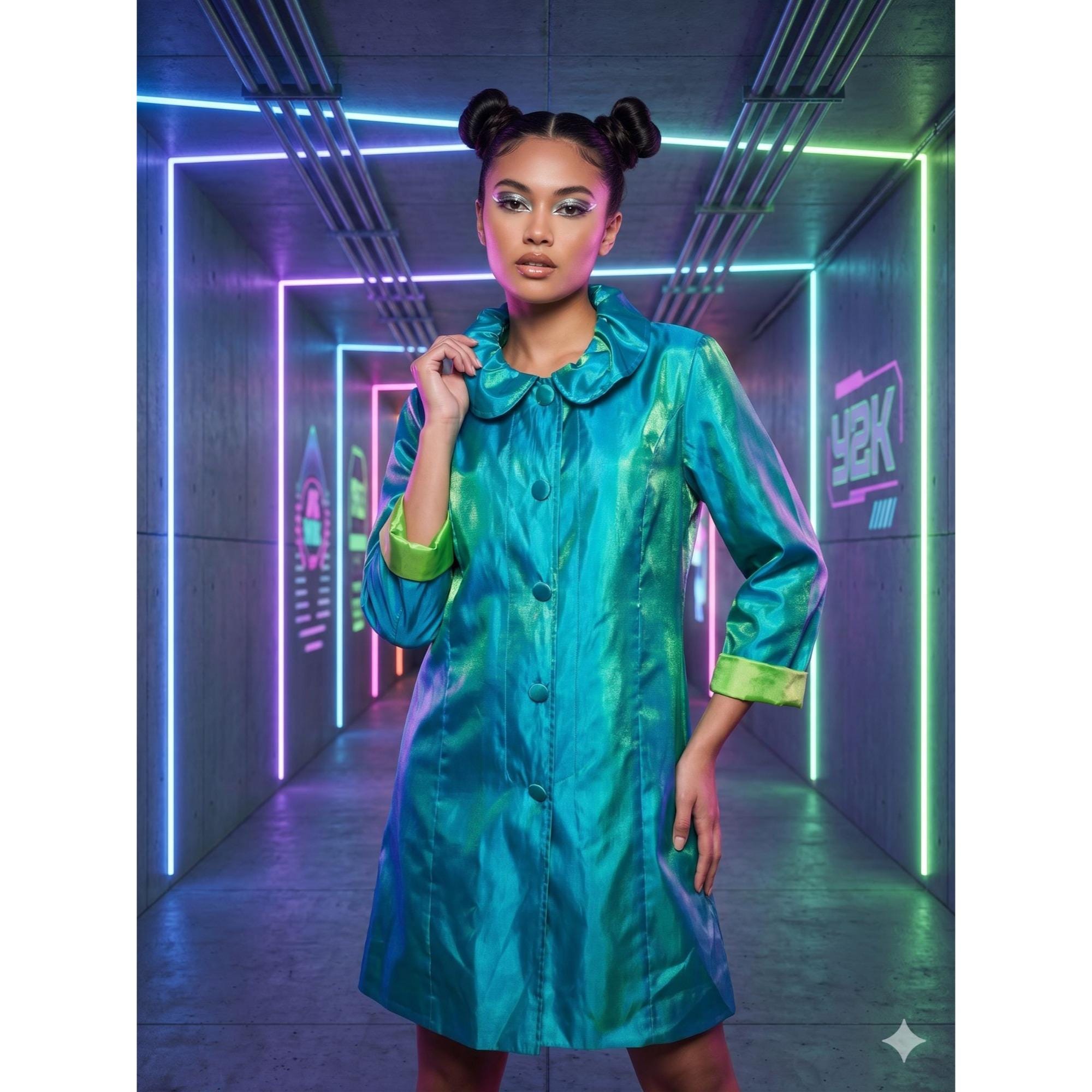 Y2k Cyber Jacket - Etsy
