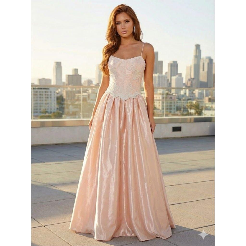 v neck wedding dress lace sleeves White Lace V Neck A-Line Wedding Dress-Bridelily