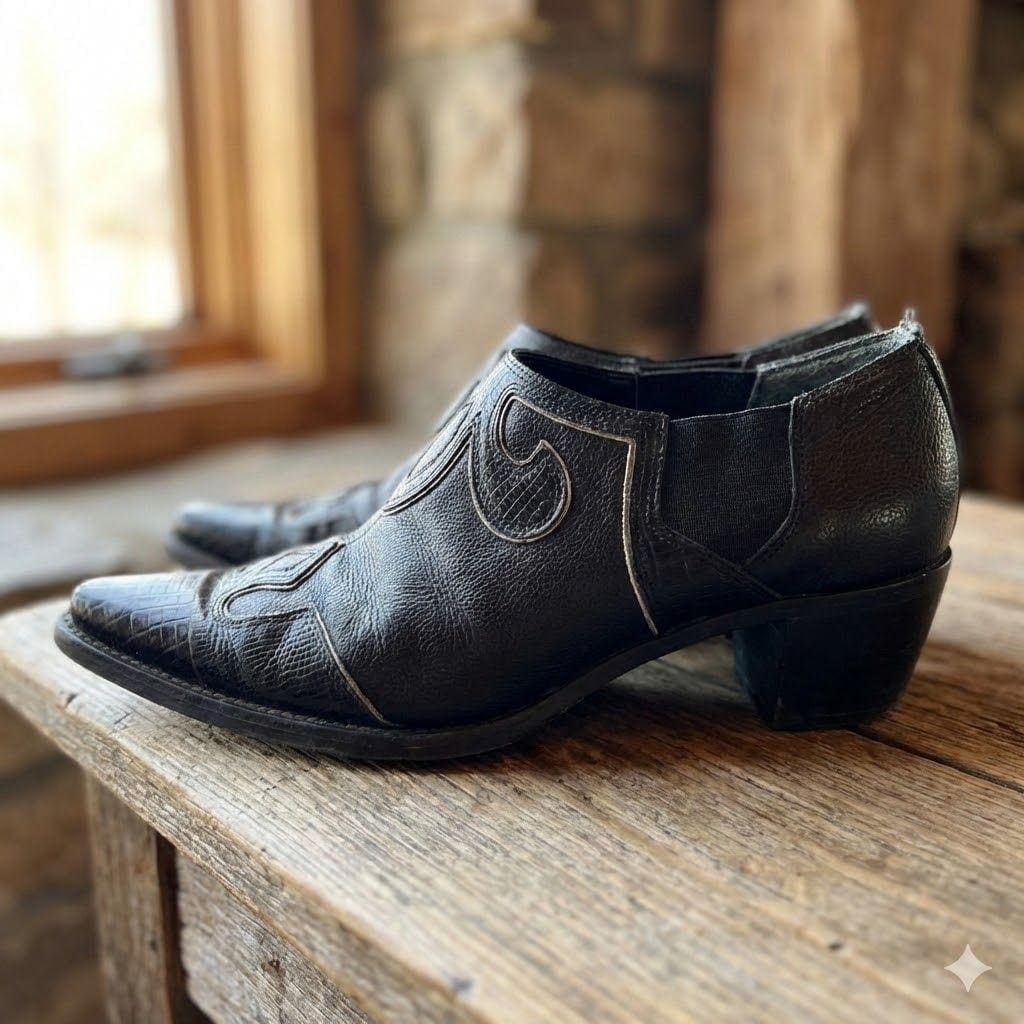 90s Cowboy Boots - Etsy