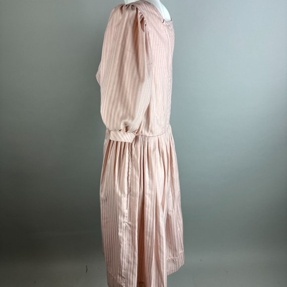 Vtg 80s 90s Salzburger Austria Pastel Pink Stripe… - image 5