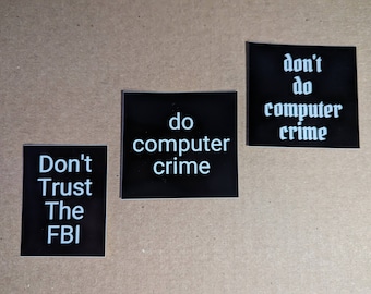 Hacker Sticker Pack - 3 pcs